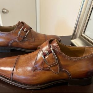 Magnanni Lennon single monk strap size 9 1/2